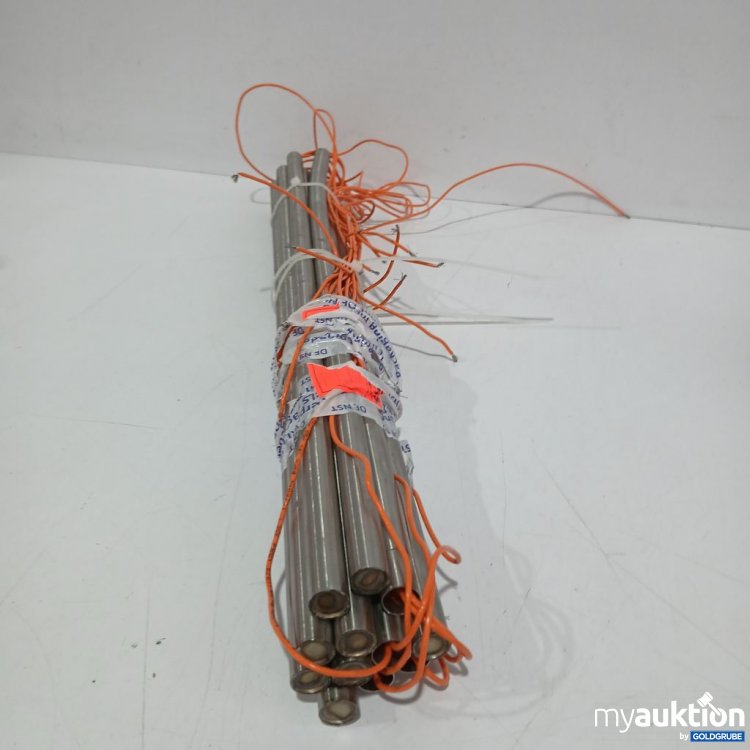 Artikel Nr. 441586: Edelstahlrohre mit Kabeln