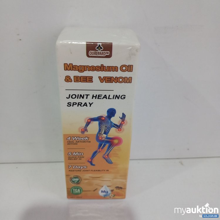Artikel Nr. 520586 Artikel Nr. 520586: Ourlyard Magnesium Oil & Bee Venom Healing Spray 60ml