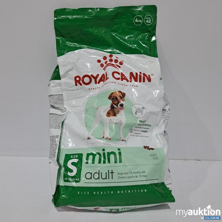 Artikel Nr. 818586 Artikel Nr. 818586: Royal Canin Hundefutter Mini Adult Size S, 4kg