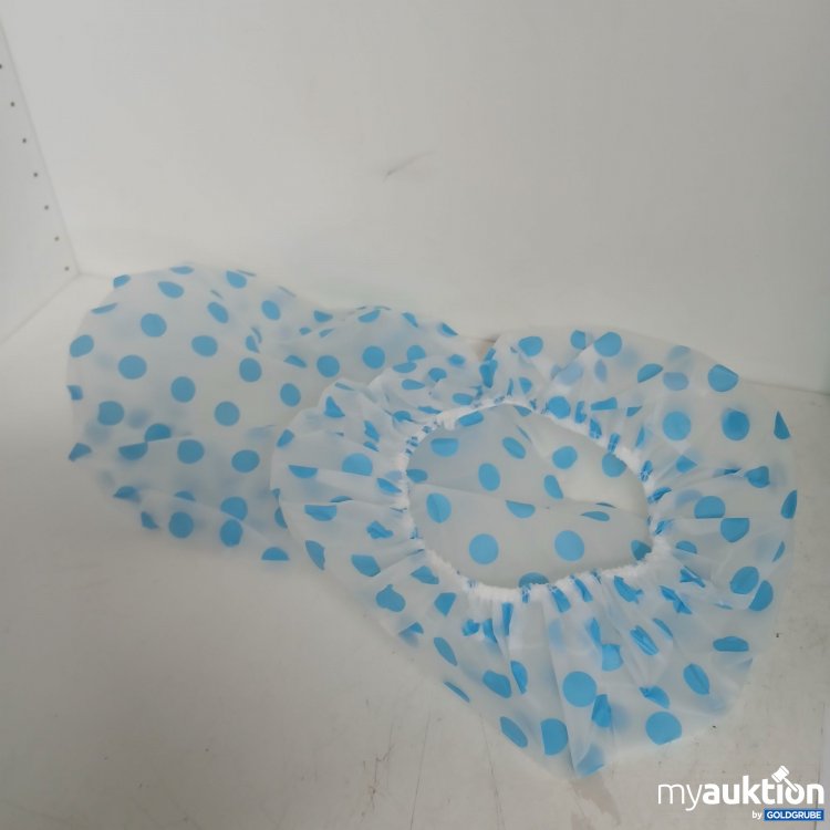 Artikel Nr. 831586 Artikel Nr. 831586: Duschhaube mit blauen Punkten 2 Stück
