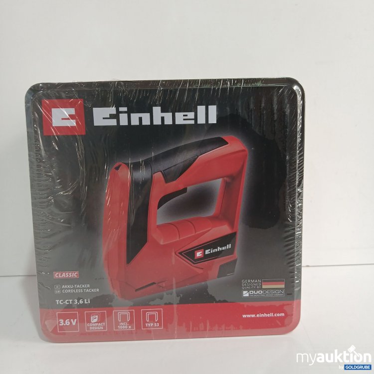 Artikel Nr. 843586 Artikel Nr. 843586: Einhell Akku-Tacker TC-CT 3,6Li