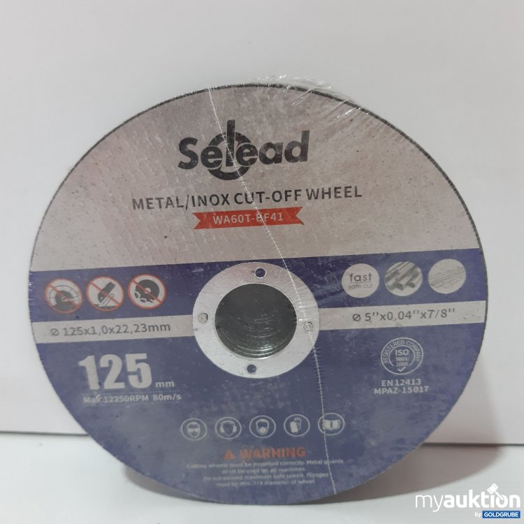 Artikel Nr. 849586 Artikel Nr. 849586: Selead Trennscheiben 25stk Ø125x1x22mm INOX Edelstahl Metall Flexscheiben
