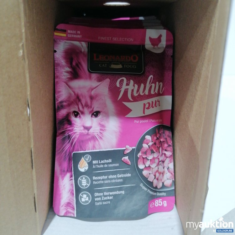 Artikel Nr. 888586: Leonardo Katze Huhn pur 16x85g