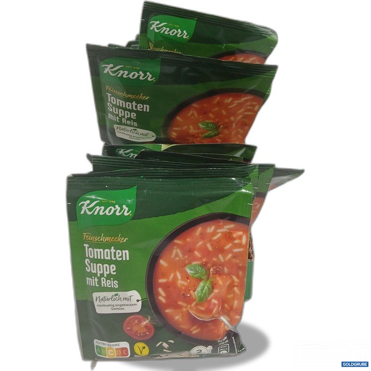 Artikel Nr. 930586 Artikel Nr. 930586: Knorr Feinschmecker Tomaten Suppe mit Reis 26x