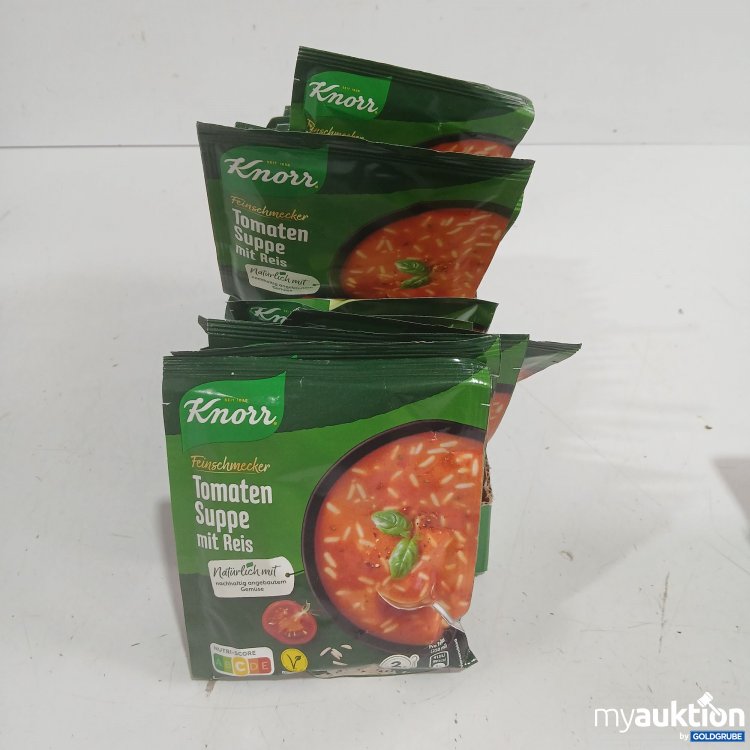 Artikel Nr. 930586 Artikel Nr. 930586: Knorr Feinschmecker Tomaten Suppe mit Reis 26x