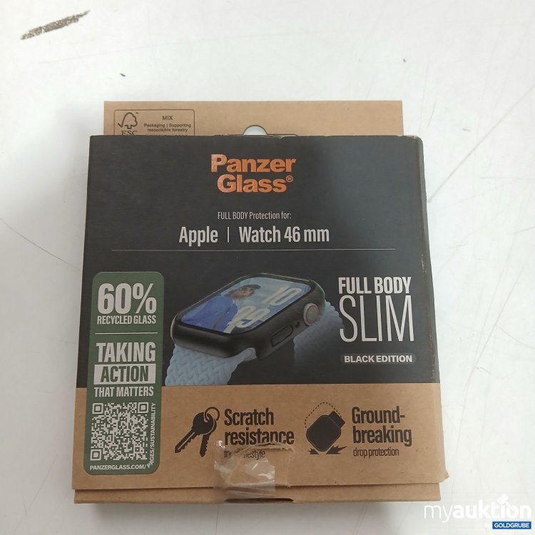 Artikel Nr. 955586: Panzer Glass Full Body Protection für Apple Watch 46mm Full Body Slim Black Edition