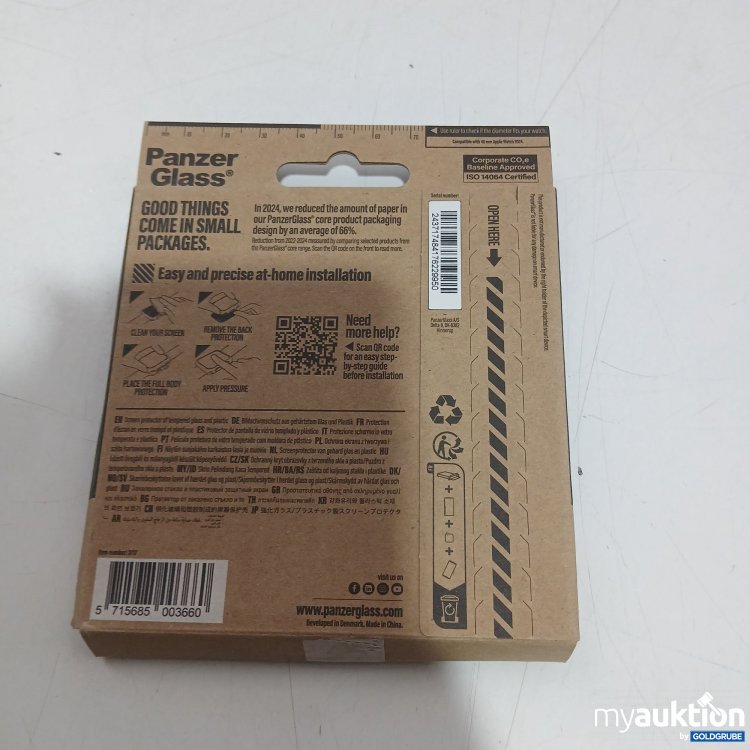 Artikel Nr. 955586: Panzer Glass Full Body Protection für Apple Watch 46mm Full Body Slim Black Edition