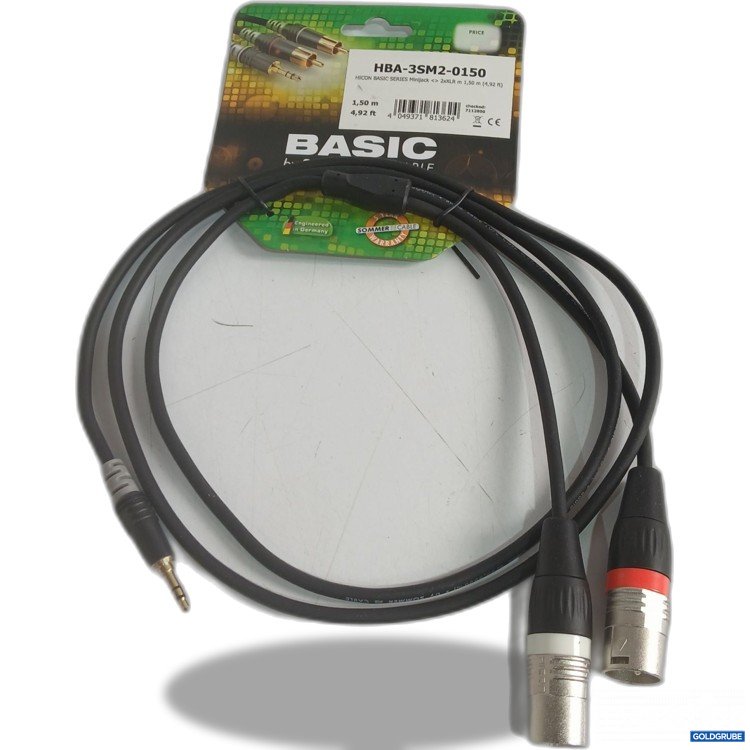 Artikel Nr. 972586: Sommer Cable Hicon Basic Series Minijack 1,50m 