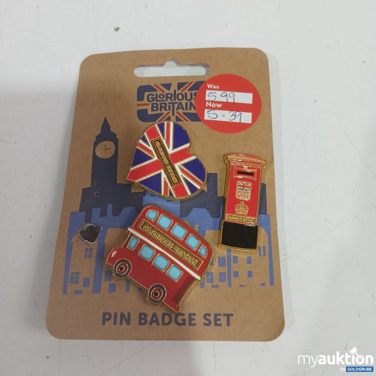 Artikel Nr. 977586: Glorious Britain Pin Badge Set 