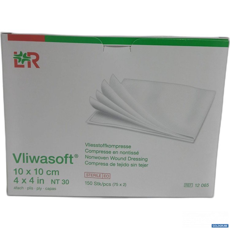 Artikel Nr. 979586 Artikel Nr. 979586: LR Vliwasoft Vliesstoffkompresse 10x10cm 150Stk