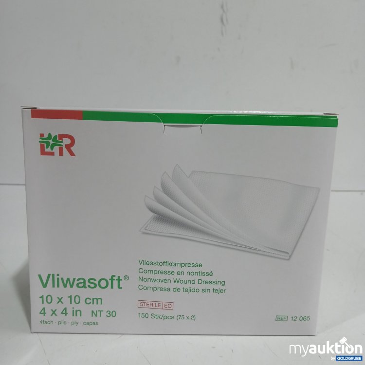 Artikel Nr. 979586 Artikel Nr. 979586: LR Vliwasoft Vliesstoffkompresse 10x10cm 150Stk