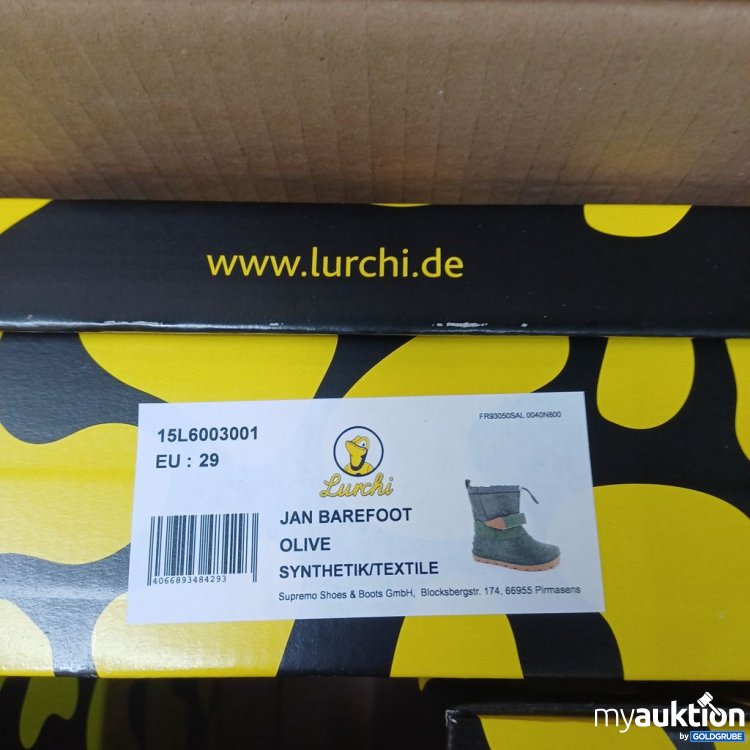 Artikel Nr. 980586 Artikel Nr. 980586: Lurchi Jan Barefoot Olive Stiefel