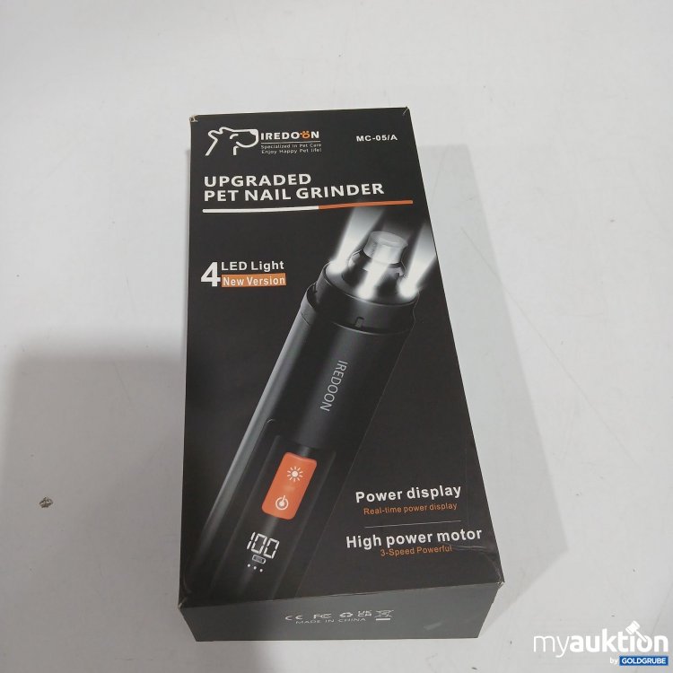 Artikel Nr. 360587: Iredon Upgraded Pet Nail Grinder 