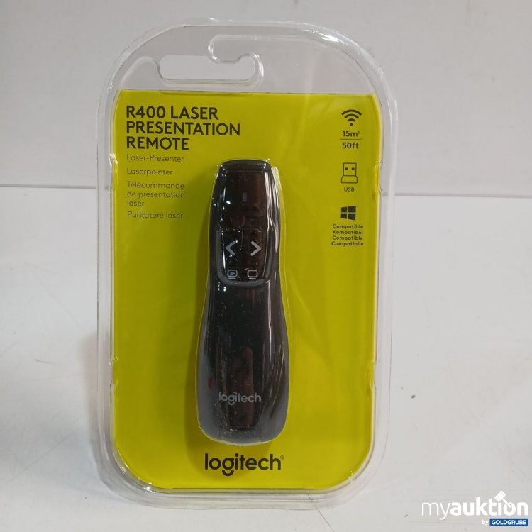 Artikel Nr. 442587: Logitech R400 Laser Presentation Remote
