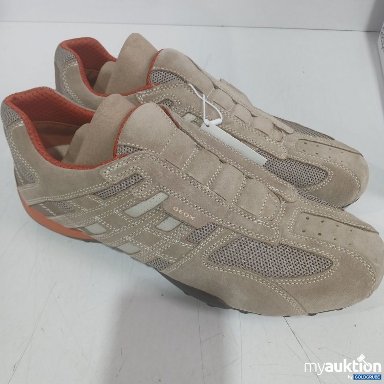 Artikel Nr. 446587 Artikel Nr. 446587: Geox U Snake L-Scam +Mesh U4207L beige/ dk orange Gr 45