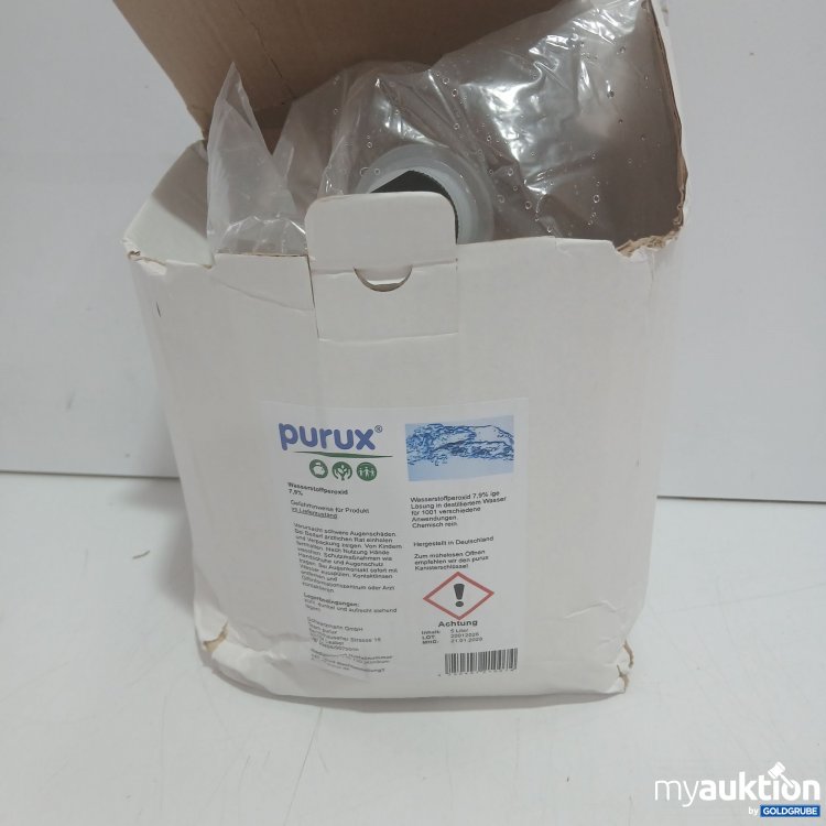 Artikel Nr. 461587 Artikel Nr. 461587: Purux Wasserstoffperoxid 7,9% 5L