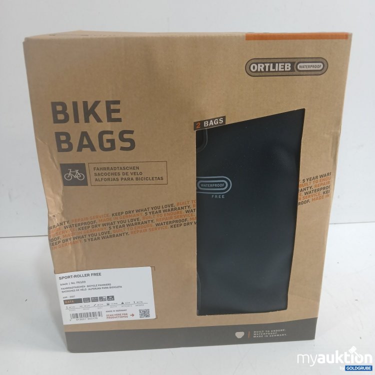 Artikel Nr. 465587 Artikel Nr. 465587: Ortlieb Sport-Roller Free Fahrradpacktaschen schwarz F6103