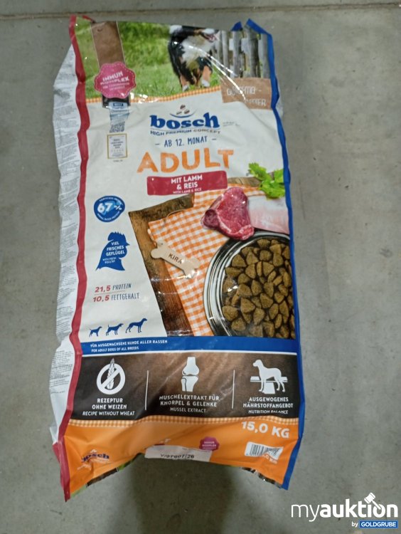 Artikel Nr. 467587 Artikel Nr. 467587: bosch Adult Hundefutter mit Lamm & Reis 15,0 kg