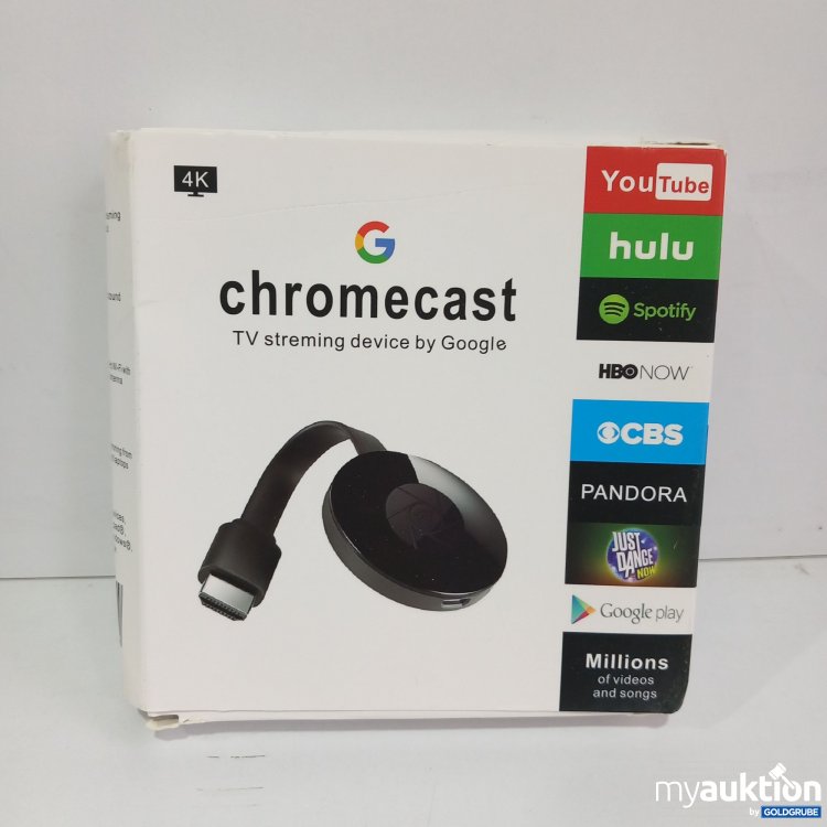 Artikel Nr. 520587 Artikel Nr. 520587: Chromecast TV streaming device by Google