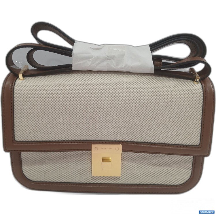 Artikel Nr. 524587 Artikel Nr. 524587: Demellier Handtasche 23x7x17cm beige und braun