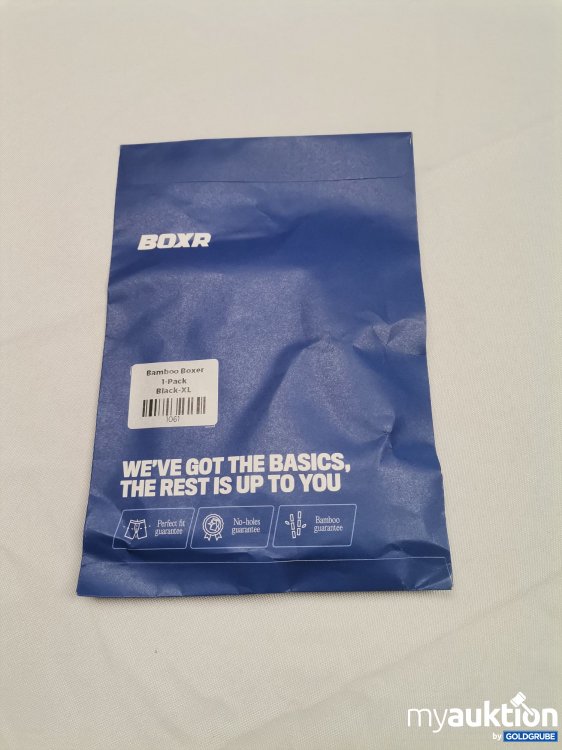 Artikel Nr. 837587: Bamboo Boxer schwarz 