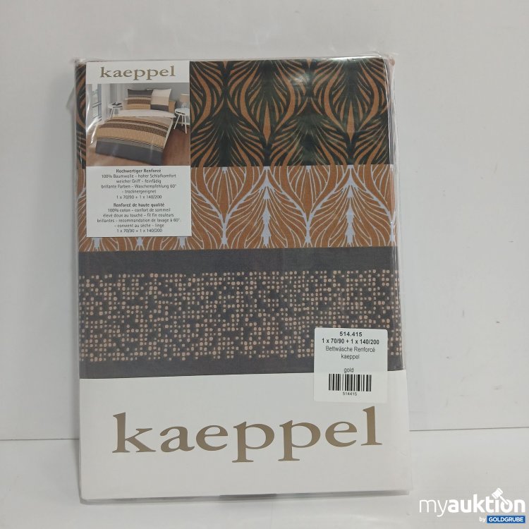 Artikel Nr. 843587 Artikel Nr. 843587: Kaeppel Bettwäsche Renforcé kaeppel Gold 70x90cm 140x200cm