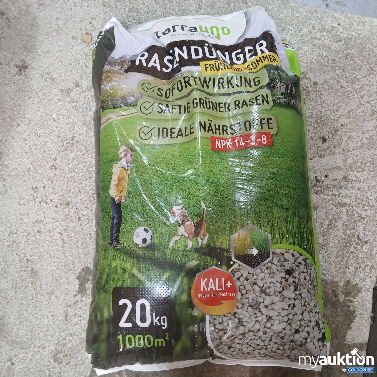 Artikel Nr. 852587 Artikel Nr. 852587: Terrauno Rasendünger Frühling-Sommer 20kg