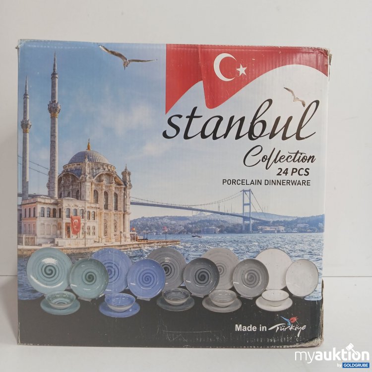 Artikel Nr. 855587 Artikel Nr. 855587: Istanbul Collection 23Pcs Porcelain Dinnerware türkis