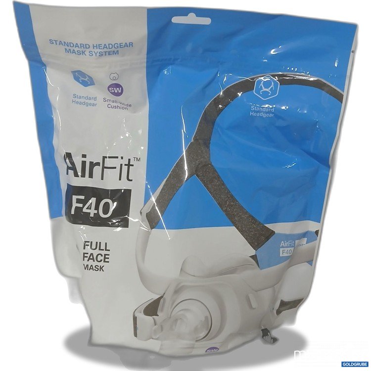 Artikel Nr. 917587 Artikel Nr. 917587: ResMed AirFit F40 Full Face Mask