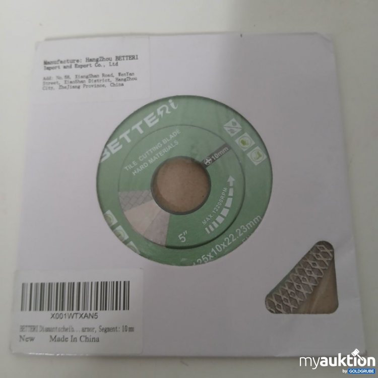 Artikel Nr. 918587 Artikel Nr. 918587: BETTERI Cutting Blade 10 mm