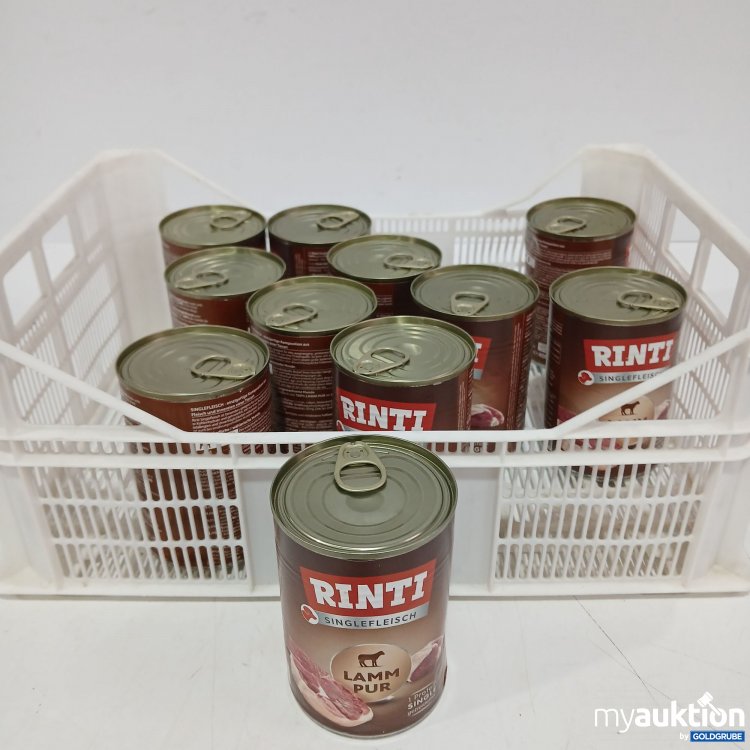 Artikel Nr. 950587: Rinti Singlefleisch Lamm Pur 11x400g 