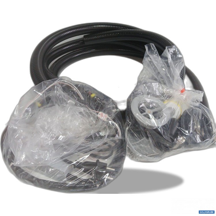 Artikel Nr. 445588: Kirami Schlauch mit LED Light ring + plastic tubs filter connection kit 