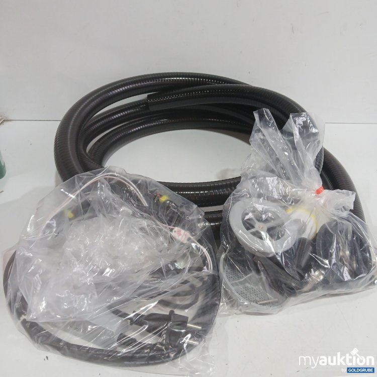 Artikel Nr. 445588: Kirami Schlauch mit LED Light ring + plastic tubs filter connection kit 