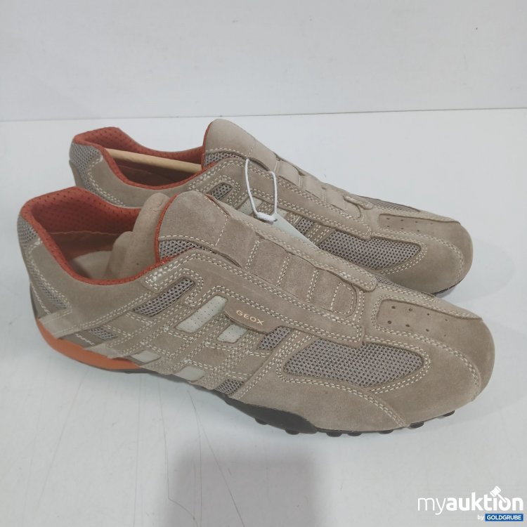 Artikel Nr. 446588 Artikel Nr. 446588: Geox U Snake L-Scam +Mesh U4207L beige/ dk orange Gr 43