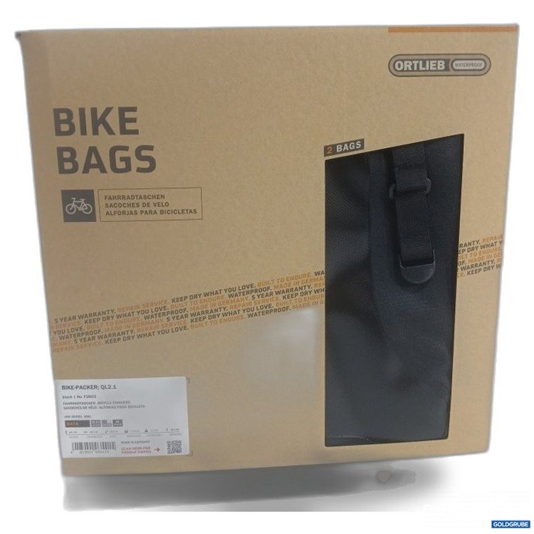 Artikel Nr. 465588 Artikel Nr. 465588: Ortlieb Bike-Packer QL2.1 Fahrradtaschen schwarz F2603