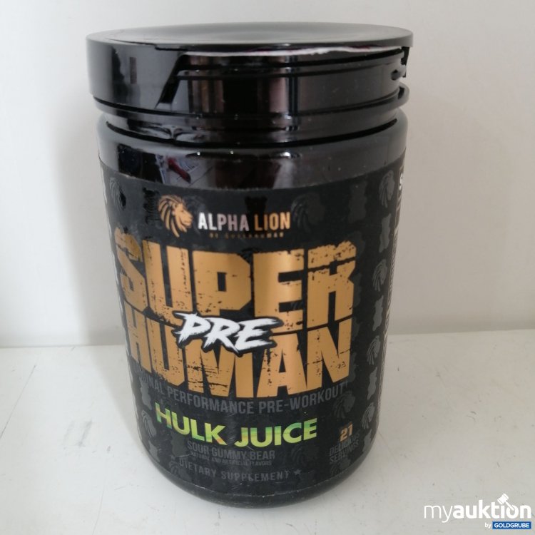 Artikel Nr. 718588: Alpha Lion Super Human Pre Hulk Juice 342 g