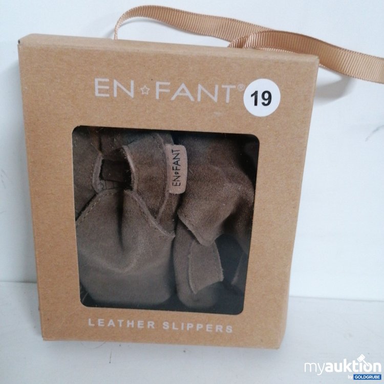 Artikel Nr. 819588 Artikel Nr. 819588: EN Fant Leather Slipper 19 Braun