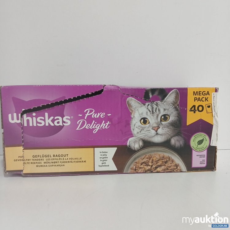 Artikel Nr. 834588 Artikel Nr. 834588: Whiskas Pure Delight Geflügel Ragout in Gelee 40x
