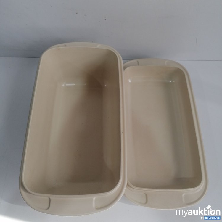 Artikel Nr. 850588: Tupperware Behälter mit Deckel beige 23x13x9 cm, 2L