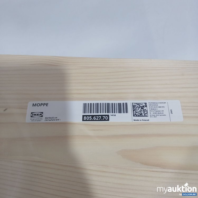 Artikel Nr. 872588 Artikel Nr. 872588: Ikea Moppe 42x18x32cm 805.627.70