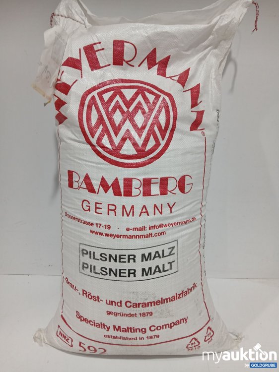 Artikel Nr. 897588: Weyermann Bamberg Pilsner Malz 25kg 