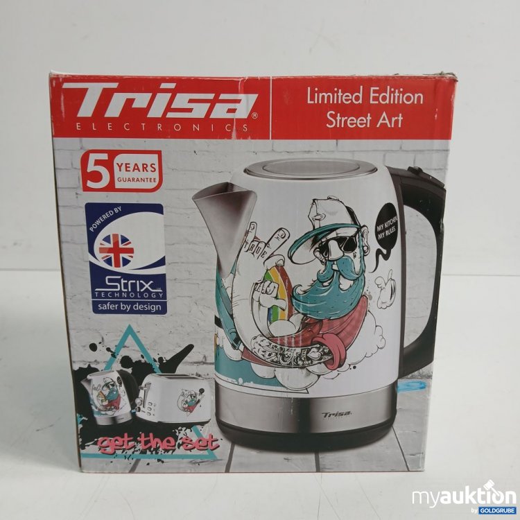 Artikel Nr. 916588: Trisa Elektronics Wasserkocher Limited Edition Street Art 1.7 liter