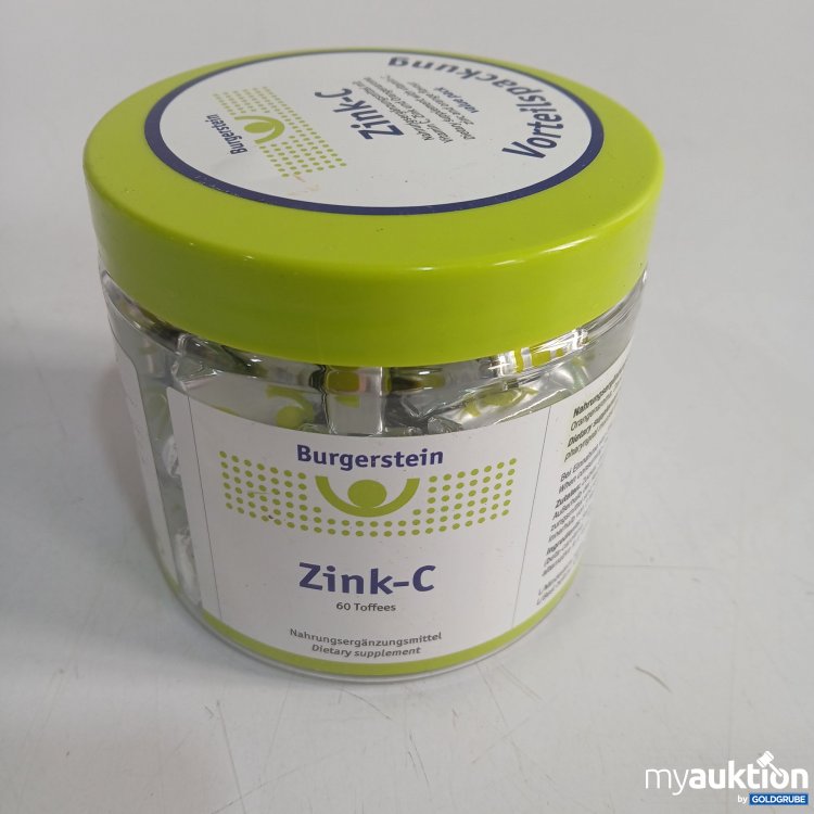 Artikel Nr. 952588: Burgerstein Zink-C 60Toffees 