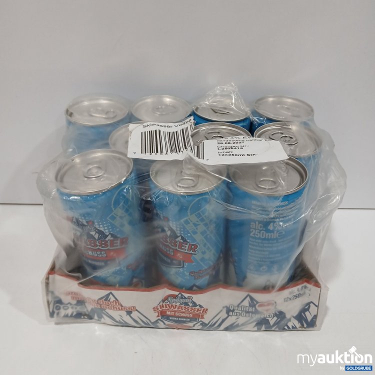 Artikel Nr. 954588: Set Gspusi Skiwasser mit Schuss Vodka Himbeer 10x250ml  