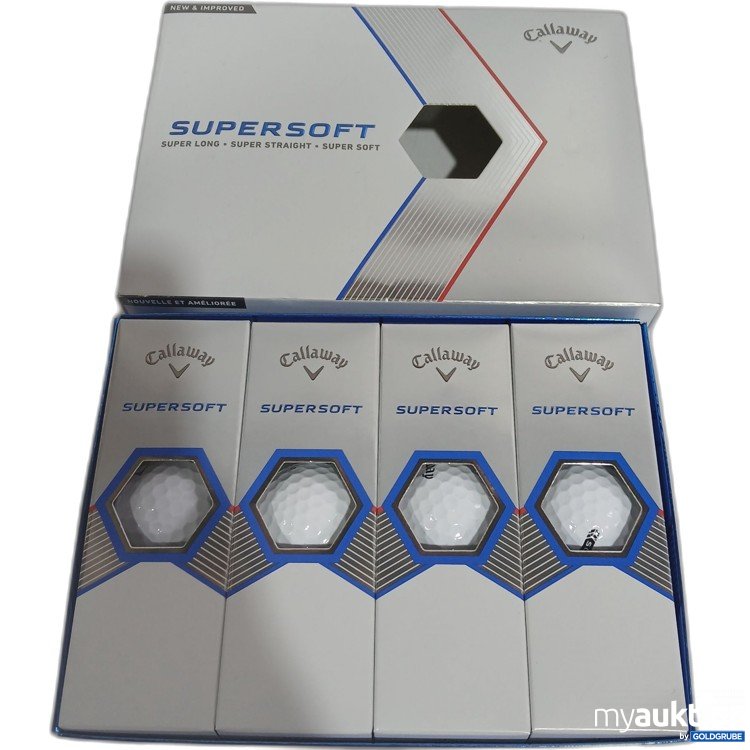 Artikel Nr. 963588 Artikel Nr. 963588: Callaway super soft Golfbälle 4x3Stk