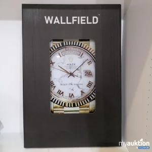 Auktion Wallfield Elegante Glas Bild 