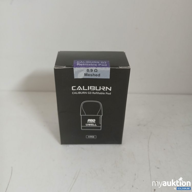 Artikel Nr. 399589 Artikel Nr. 399589: Caliburn G3 Refillable Pod 4Pcs