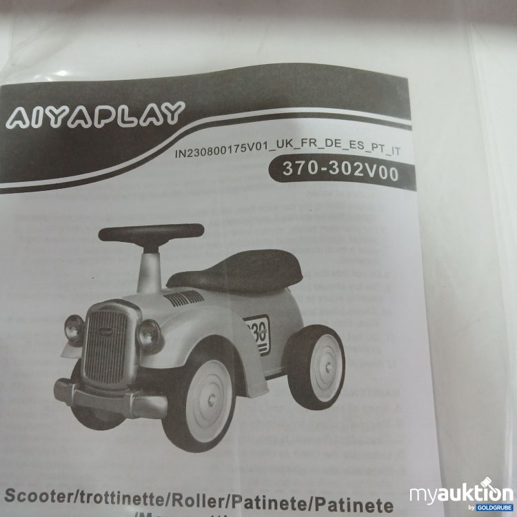 Artikel Nr. 428589 Artikel Nr. 428589: Aiyaplay Kinder Scooter 370-302V00