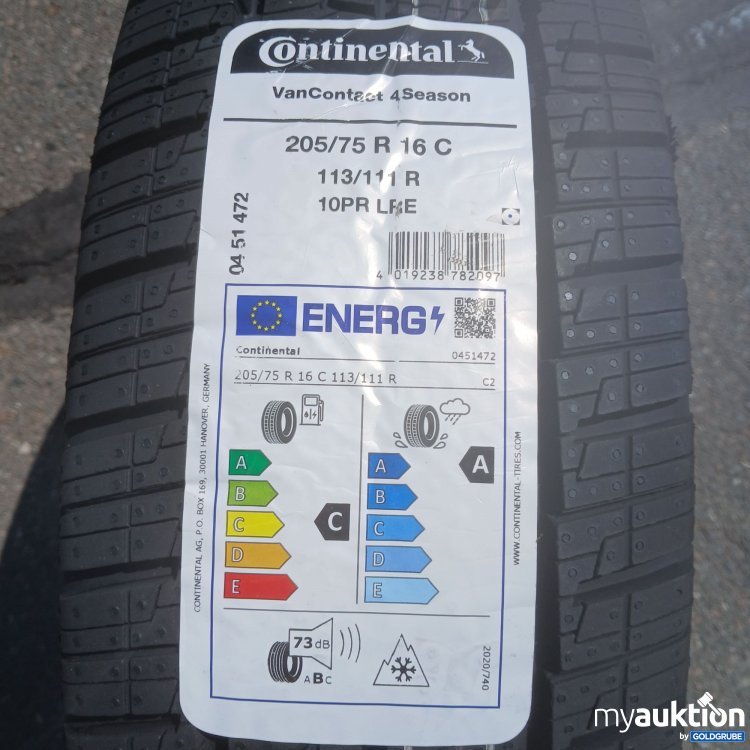 Artikel Nr. 439589: Continental 205/75R16C Reifen