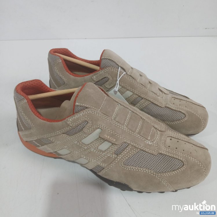 Artikel Nr. 446589 Artikel Nr. 446589: Geox U Snake L-Scam +Mesh U4207L beige/ dk orange Gr 44